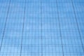 Blue glass of modern scyscraper. Royalty Free Stock Photo