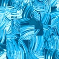 Blue glass squares Royalty Free Stock Photo