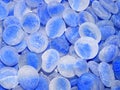 Blue glass stones Royalty Free Stock Photo