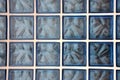 Blue glass wall texture Royalty Free Stock Photo