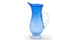 blue glass water jug Royalty Free Stock Photo