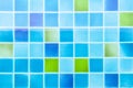 Glazed Swimming Pool Floor Tiles texture and background seamless Royalty Free Stock Photo