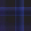 Blue Glen Plaid textured Seamless Pattern