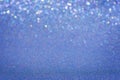 Blue glitter background