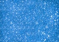 Blue Glitter Background