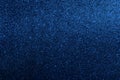 Blue glitter texture background with sparkles and shimmering surface for design projects Royalty Free Stock Photo