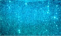 Blue glitter textured background.