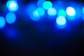 Blue glitter vintage lights background,bokeh background,defocused .Happy Birthday,Valentine day ,Christmas lights.