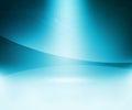 Blue Glow Abstract Background