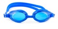 Blue goggles Royalty Free Stock Photo