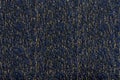 Blue and gold color textile texture Royalty Free Stock Photo