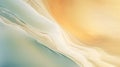 Blue and gold dreamy texture background. Abstract aerial dunes and ocean. Closeup color swirl. Royalty Free Stock Photo