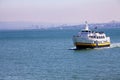 Blue And Gold Fleet Ferry Boat On San Francisco Bay