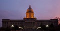 Blue / Golden Hour - Historic State Capitol Building - Frankfort, Kentucky Royalty Free Stock Photo