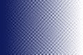 Abstract halftone pattern with gradient transition in blue and white hues Royalty Free Stock Photo
