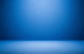 Blue Gradient Background with Spotlight Effect Royalty Free Stock Photo