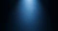 Blue Gradient Background with Spotlight Effect Royalty Free Stock Photo