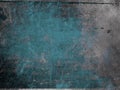 Blue gradient distressed grunge watercolour texture background