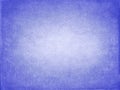 Blue gradient distressed grunge watercolour texture background with light centre and dark corners