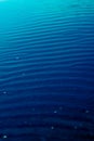 Blue gradient sea water Royalty Free Stock Photo