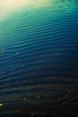 Blue gradient sea water Royalty Free Stock Photo