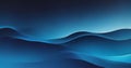 Blue gradient waves abstract background