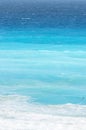 Blue Gradients of Ocean at Caribbean Beach Royalty Free Stock Photo