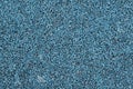 Blue grainy texture. Little blue grains. Rough surface