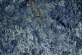 Blue Granite rock closeup background, stone texture, cracked surface Royalty Free Stock Photo