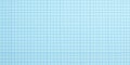 Simple blue graph paper sheet with a grid pattern for drawing and writing Royalty Free Stock Photo