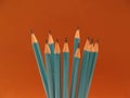 Blue Graphite Pencils