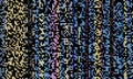 Blue pink puzzle shapes abstract geometries, background