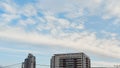 Blue gray light sky nature white clouds whether background , sun face