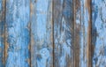 Blue gray paint mottled wooden doors Royalty Free Stock Photo