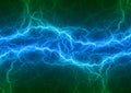 Blue and green abstract electrical background