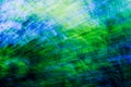 Blue and green abstract streek Royalty Free Stock Photo