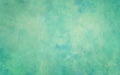 Blue green background, old watercolor paper texture, painted marbled vintage grunge