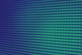 Blue and green binary code background. Digital binary code on monitor or tablet. Royalty Free Stock Photo
