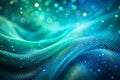 Blue green blur gradient with noise texture Royalty Free Stock Photo