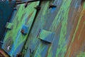Blue & Green Dumpster Wallpaper
