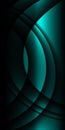 Blue-green gradient background with black transparent lines.