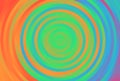 Blue Green And Orange Gradient Concentric Circles Background Vector Graphic Beautiful elegant Illustration Royalty Free Stock Photo