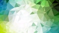 Blue Green and White Polygonal Abstract Background Design Vector Illustration Royalty Free Stock Photo