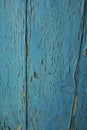 Blue green wooden old door, abstract background Royalty Free Stock Photo