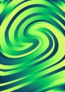Blue Green and Yellow Abstract Swirling Background Royalty Free Stock Photo
