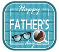 Happy father`s day Royalty Free Stock Photo