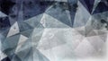 Blue and Grey Grunge Polygonal Background Graphic