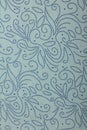 Blue-grey handmade art paper with dotted twirls Royalty Free Stock Photo