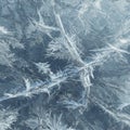 Blue and Grey Ice Frost Texture Background Royalty Free Stock Photo