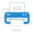 Printer Royalty Free Stock Photo